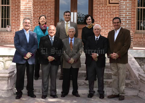 21022018 TOMA DE PROTESTA.  Nuevo patronato del Museo de la Revolución: Pte: Dr. Saul Gómez, conformado Juan José Tinoco, Saul Gomez Cantú, Ricardo Cisneros, José Antonio Murra y Yeye Romo, acompañados por la directora del museo, Silvia Castro, y Carlos Flores, director de Vinculación de la Secretaria de Cultura.