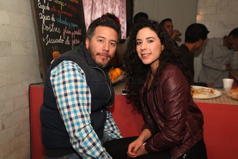 Edson y Oriana.
