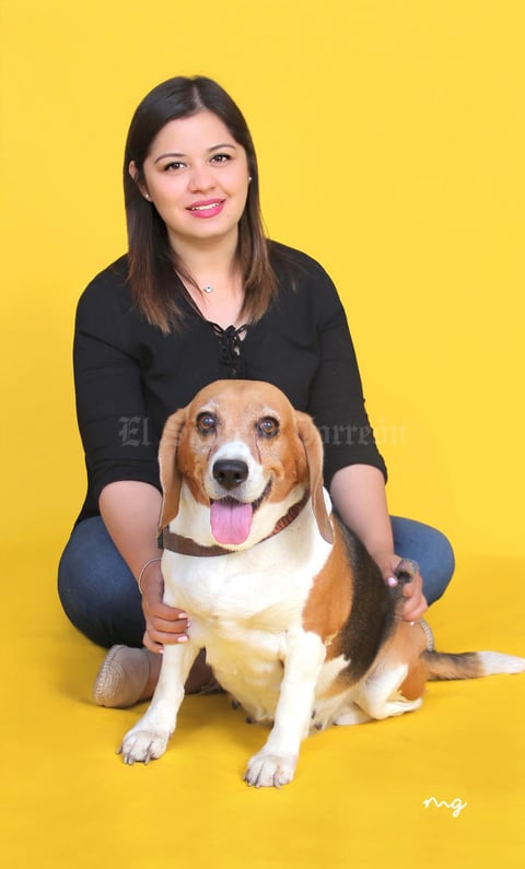 25022018 Mara y su mascota, Nina, juntas por más de 10 años. -  Estudio MG