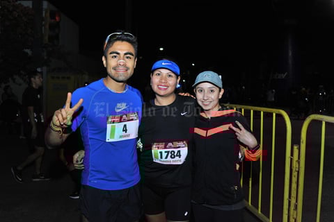 27022018 CORREDORES.  Josafat, Claudia y Goreti.