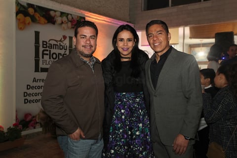 José Antonio Jiménez, Marifer y Alberto Guerrero.