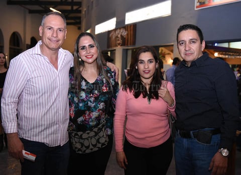 22022018 Gerardo Sandoval, Sambra Zavala, Norma Ruelas y Alfonso Lamas.