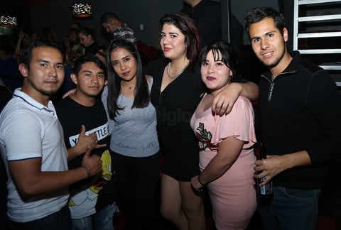 Marco, Hugo, Rocío, Jessica y Luis.