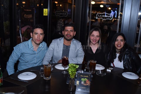 05032018 Fernando, Sergio, Caro y Thalía.