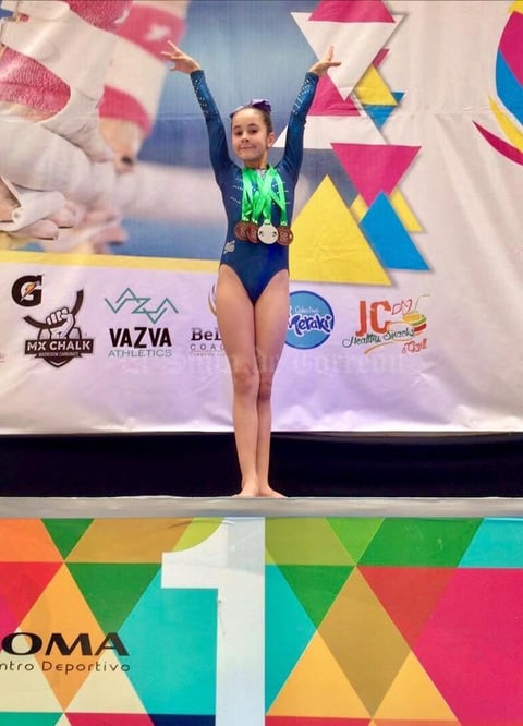 04032018 Destacada gimnasta