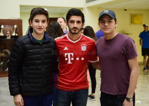 Alejandro  Eduardo y Hugo