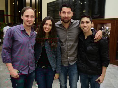 Alonso  Gina  Jorge y Rolando