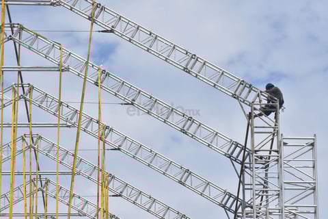 Los 22 tráilers; que muestran el reto arquitectónico y de ingeniería mexicana, han ido llegando a la región para que está exposición abra sus puertas a partir del próximo 17 de marzo.