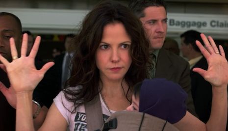 La serie estadounidense Weeds, protagonizada por Mary-Louise Parker.