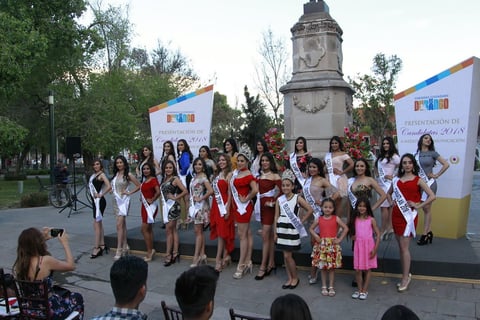 Presentación de candidatas  a Señorita Perla del Guadiana 2018