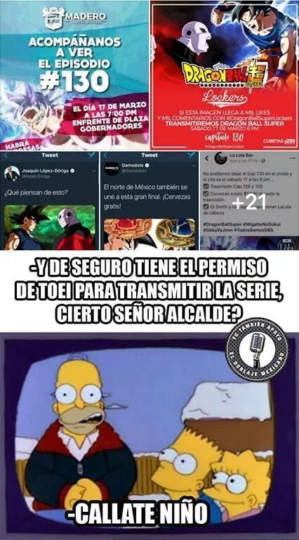Llueven memes de Dragon Ball Super