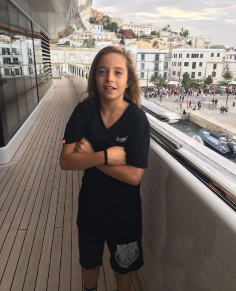 Izan Llunas tiene apenas 12 años.