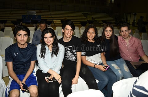 22032018 Leonardo Paredes, Zahille Hamdan, Iñaki Michelena, Alis Valdés, Arianeth Wilson y Raúl Muñoz.