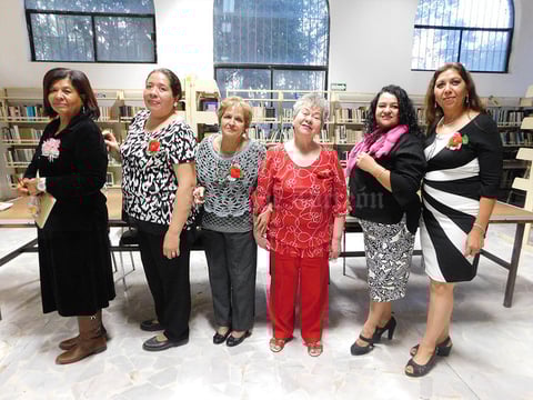 22032018 AMENA VELADA.  Adela, Marylola, Irma, Antonia, Alejandra y Blanca.