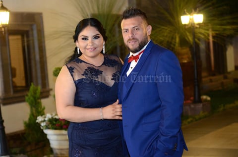 22032018 EN EXPO NUPCIAL.  Myrna y Omar.