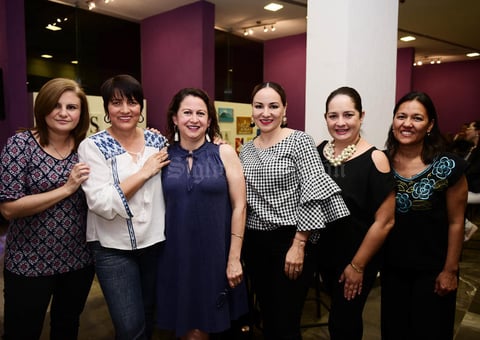 28032018 Cristy, Lizy, Laura, Linda, Yoyis y Ana.