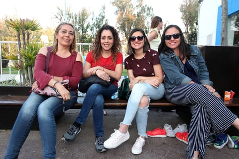 Sara, Arly, Fernanda y Luma.