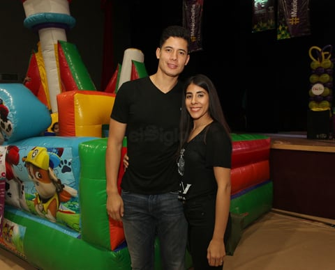 Irwin y Alejandra.