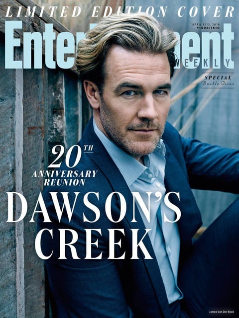 Emocionado por este reencuentro, el primero en compartir un mensaje en redes sociales fue James Van Der Beek, quien en su cuenta de Twitter expresó: “siempre divertido reunirse con viejos amigos... gracias @EW por reunirnos a todos”.