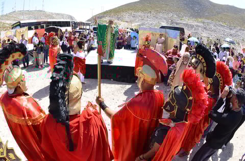 Viven la pasión en el Cerro de las Noas