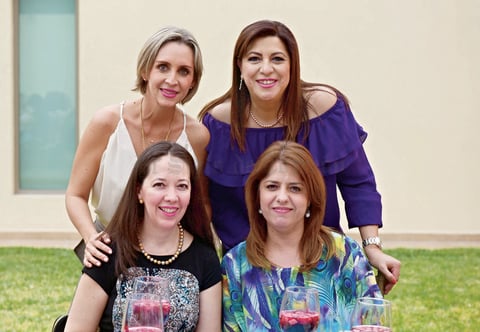 31032018 EN FESTEJO.  Liz, Esther, Aracely y Diana.
