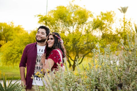 07042018 LINDA POSTAL.  Ricardo y Daniela unirán sus vidas hoy.