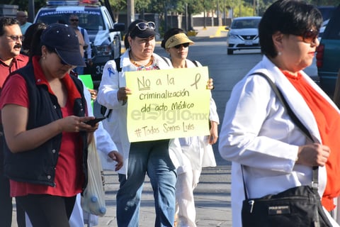 Los profesionales de la Salud, resaltaron que las acciones que realizan es siempre buscando el bien del paciente y que “en ningún momento” tienen la intención de causarle algún daño.