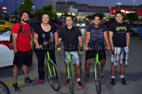 09042018 Christian, Cristina, Cristóbal, Daniel y Ricardo.