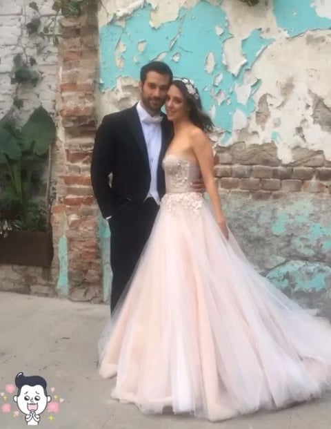 La comediante se casó con Jorge Bermúdez.