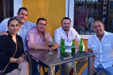Agustin  Nena  Fabian  Ricardo y Jorge