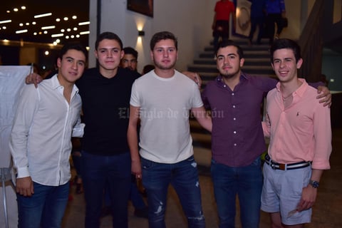 Mauricio Diego  Jose Luis  Cesar y Mario