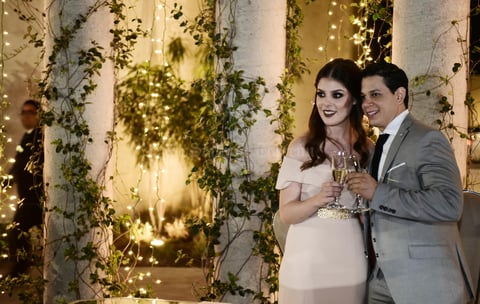 Lynette Roig Armendariz y Jorge Roman Marín