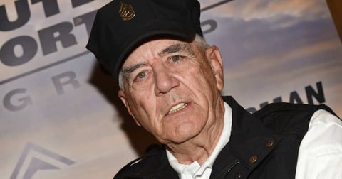 El papel por el cual es más conocido, en "Full Metal Jacket", originalmente no era para él. Ermey fue traído como asesor técnico al filme de 1987, pero tenía el ojo puesto en el papel del brutal sargento de artillería y filmó su propia audición gritando insultos mientras pelotas de tenis volaban hacia él. Impresionado, Kubrick le dio el rol.