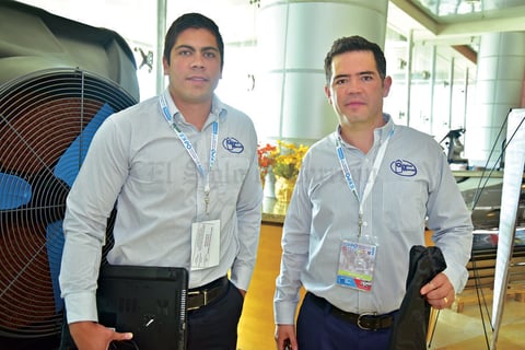 22042018 EXPO REFRIGERACIóN.  Axel y David.