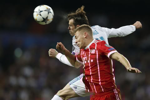 La marca de Joshua Kimmich sobre Gareth Bale fue importante para neutralizarlo.