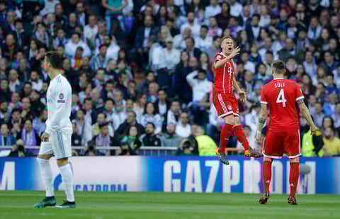 El lateral alemán abrió el marcador al igual que en la ida en Allianz Arena.