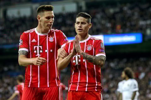 James Rodríguez le marcó a su exequipo.