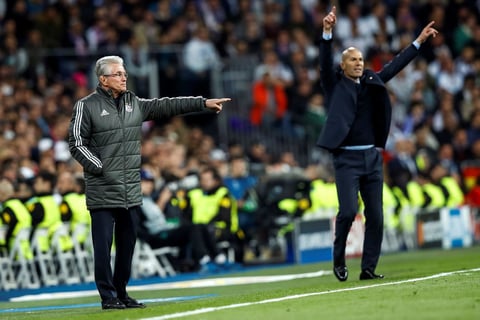 Gran duelo de estrategias en el Santiago Bernabéu.