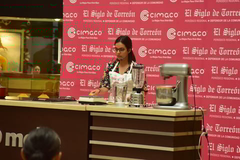Ángela Aranda de Masterchef México imparte 'Cocinando con el corazón'