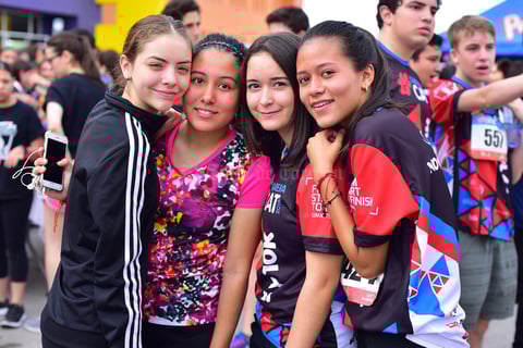 Monica  Leslie  Mariana y Ana