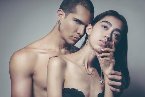23052018 Pieza diseñada por Nancy Zablah. Modelos: Ángel Preci y Daniela Arias de Blink by Arturo Tapia. Fotografía: Chriztian PH. Coordinador: Pineda Damián.