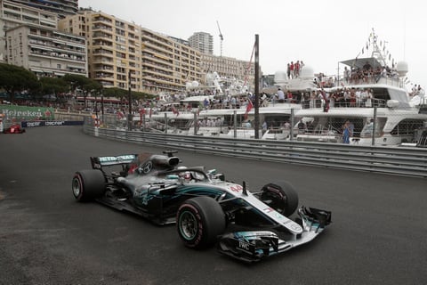 Espectaculares postales dejo el Gran Premio de Mónaco.
