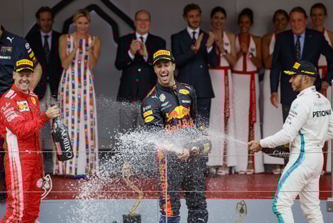 Daniel Ricciardo se coronó en el Gran Premio de Mónaco, sexta carrera de la Fórmula 1 de su carrera.