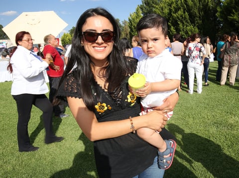Alejandra de Blanco y Maximiliano Blanco.