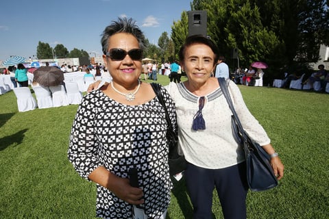 Pilar Fernández y Rosy Torres.