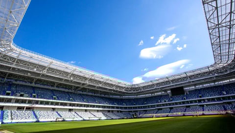 Kaliningrad Stadium. 35,142 espectadores.