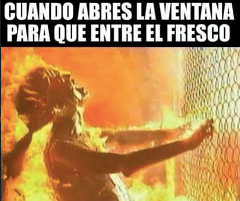 Calor no 'derrite' los memes en redes sociales