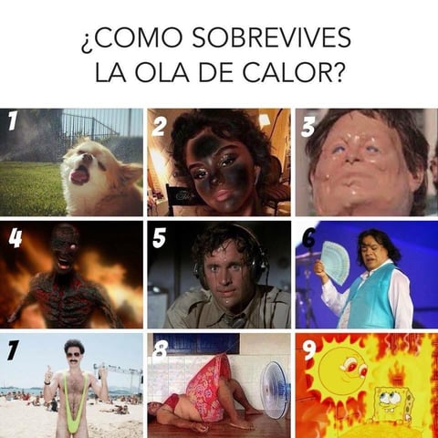 Calor no 'derrite' los memes en redes sociales