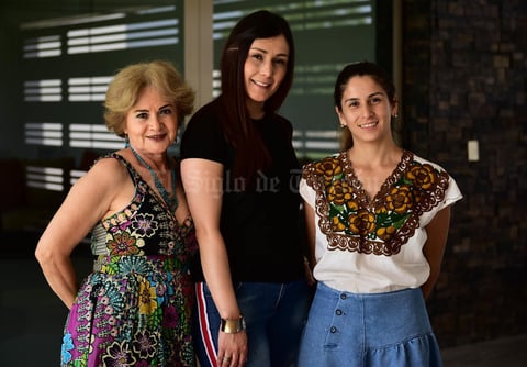 01062018 Tensy Meléndez, Karina Guerra de Alcalá y Eunice Márquez.