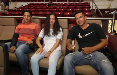 Manuel González, Sofía González y José Luis Reyes.